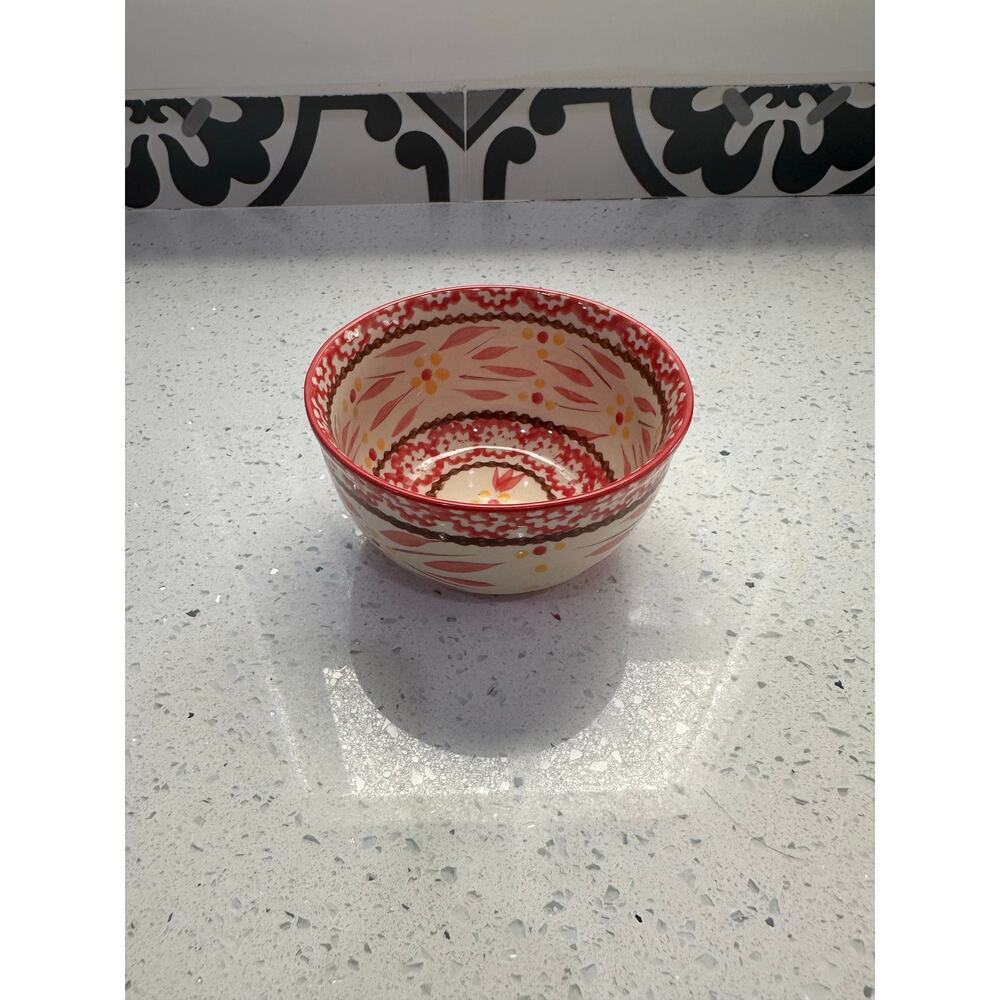 Temp-tations by Tara OLD WORLD RED 10oz Ovenware Serving Bowl - Picture 2 of 4